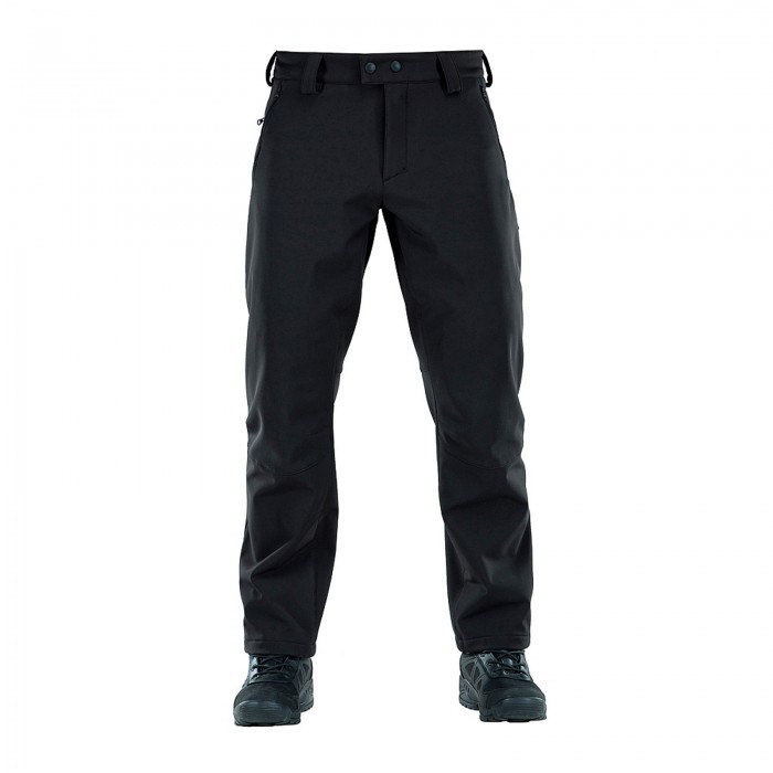 Брюки тактические зимние M-Tac Soft Shell Winter, Black Брюки тактические зимние M-Tac Soft Shell Winter, Black