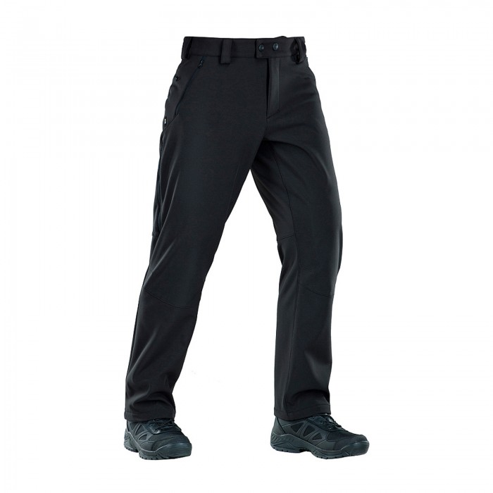 Брюки тактические зимние M-Tac Soft Shell Winter, Black Брюки тактические зимние M-Tac Soft Shell Winter, Black