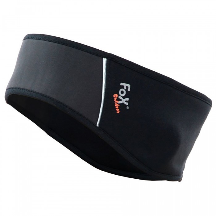 Пов'язка на голову Fox Outdoor Headband Чорна, L/XL Пов'язка на голову Fox Outdoor Headband Чорна, L/XL
