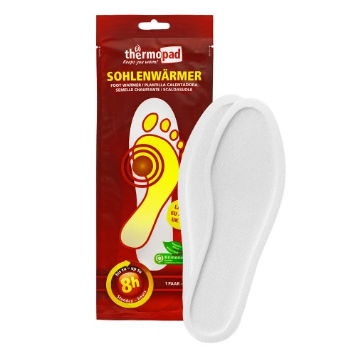 Термоустілки зігріваючі Thermopad Foot Warmer, White, 40-42