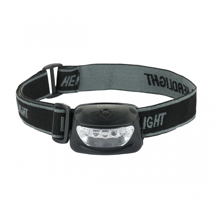 M-Tac ліхтар налобний 4+1 LED Black , Black M-Tac ліхтар налобний 4+1 LED Black , Black