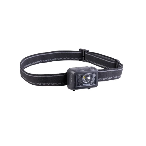 Ліхтарик Mil-Tec на голову 6 функций Чорний, Black