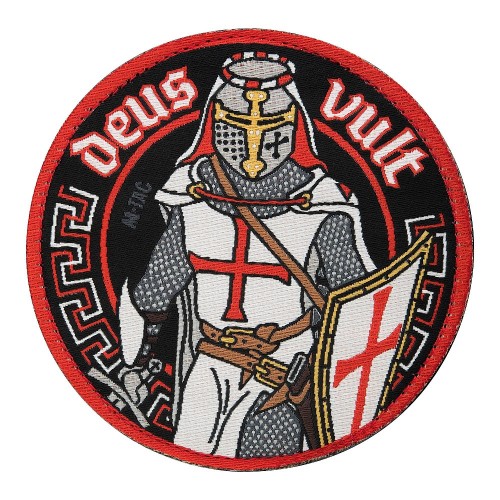 M-Tac нашивка Deus Vult (жаккард)