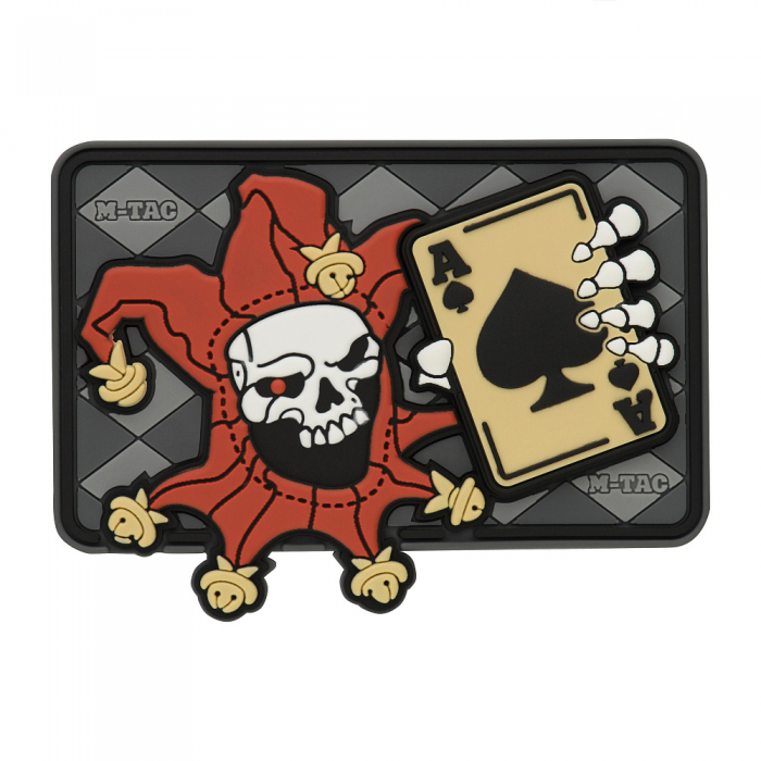 M-Tac нашивка Joker Skull 3D PVC M-Tac нашивка Joker Skull 3D PVC