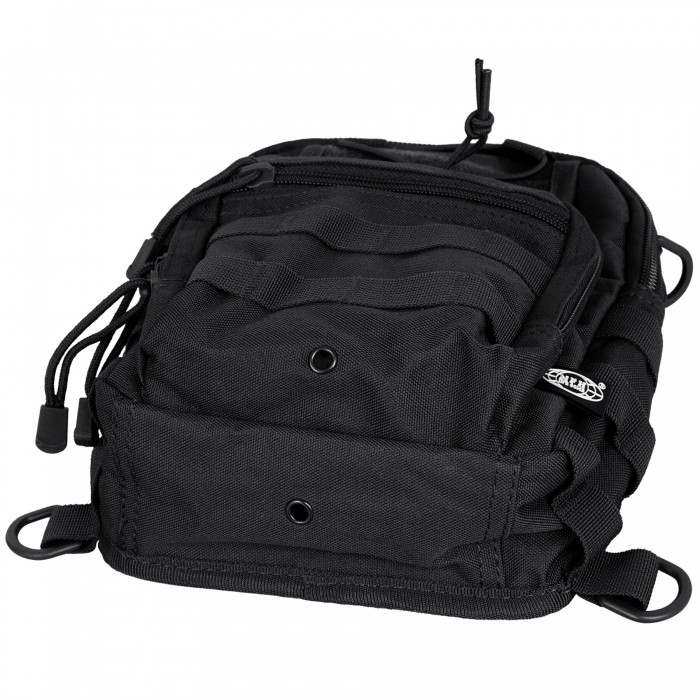 Рюкзак однолямочний MFH Shoulder Bag Black Рюкзак однолямочний MFH Shoulder Bag Black