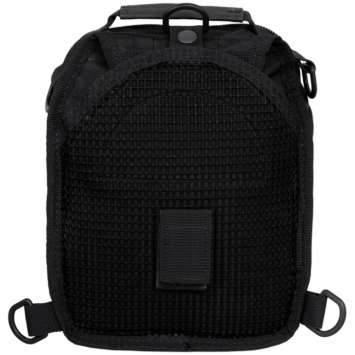 Рюкзак однолямочний MFH Shoulder Bag Black Рюкзак однолямочний MFH Shoulder Bag Black