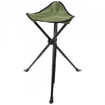 Стілець-тринога складаний MFH Folding Stool Olive