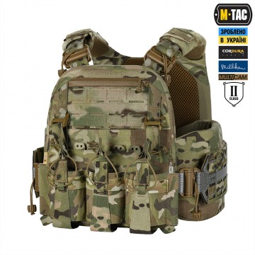 Плитоноска M-Tac Cuirass Tiger FAST Elite 2 клас захисту Multicam, MultiCam, XS/S