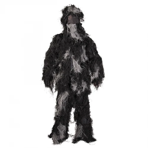 Костюм маскувальний Кікімора GHILLIE SUIT ′ANTI FIRE′ 4PC. Темний камуфляж, М/L