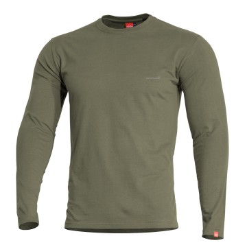 Футболка з довгим рукавом Pentagon AGERON  Хакі , Khaki, XL