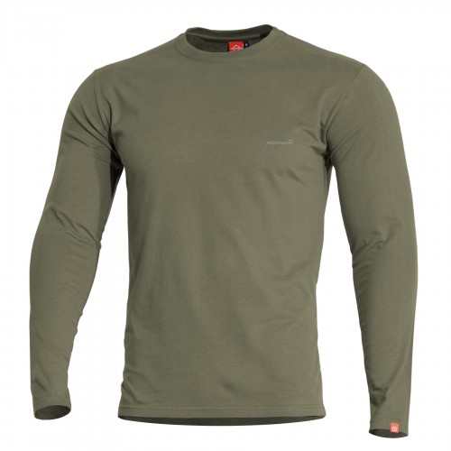 Футболка с длинным рукавом Pentagon AGERON Хаки, Khaki, XL