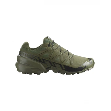 Кроссовки Salomon Speedcross 6 Forces Green/Black, Olive Green, UK 8 / EU 42, 26,5см