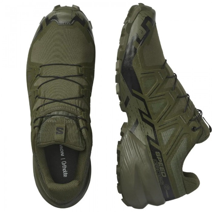 Кроссовки Salomon Speedcross 6 Forces Green/Black Кроссовки Salomon Speedcross 6 Forces Green/Black