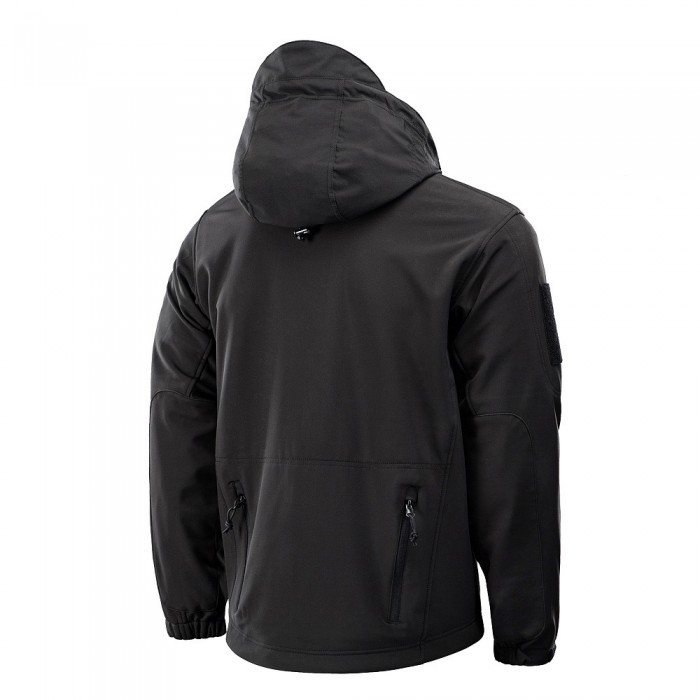 Куртка M-TAC Soft Shell с подстежкой Черная Куртка M-TAC Soft Shell с подстежкой Черная