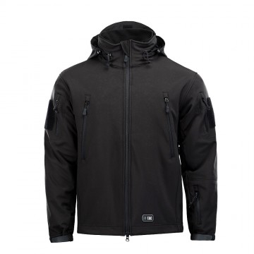Куртка M-TAC Soft Shell з підстібкою Чорна