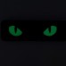 M-Tac нашивка Cat Eyes Laser Cut Black/GID, Black