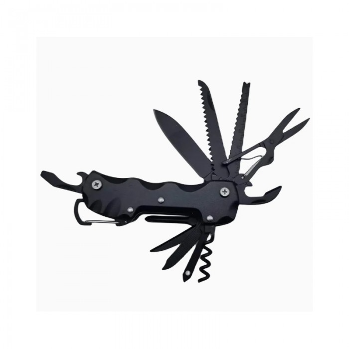 Мультитул 12в 1 Черный, Black Мультитул 12в 1 Черный, Black