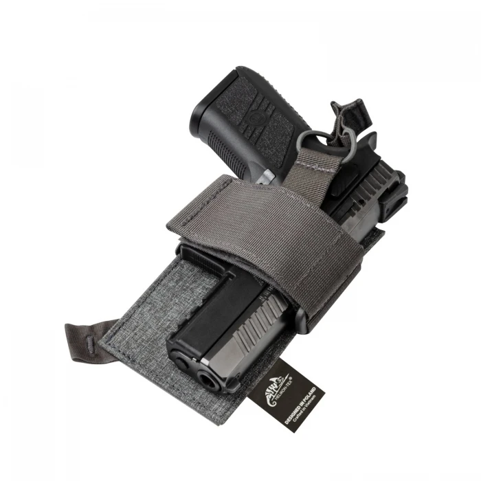 Підсумок для пістолету Helikon-Tex Inverted Pistol Holder Insert Nylon Polyester Blend Сірий, Сірий Підсумок для пістолету Helikon-Tex Inverted Pistol Holder Insert Nylon Polyester Blend Сірий, Сірий