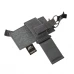 Підсумок для пістолету Helikon-Tex Inverted Pistol Holder Insert Nylon Polyester Blend Сірий, Сірий