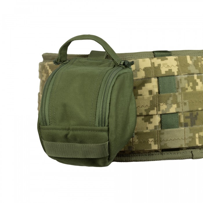 Підсумок для тактичних навушників MOLLE Olive Підсумок для тактичних навушників MOLLE Olive