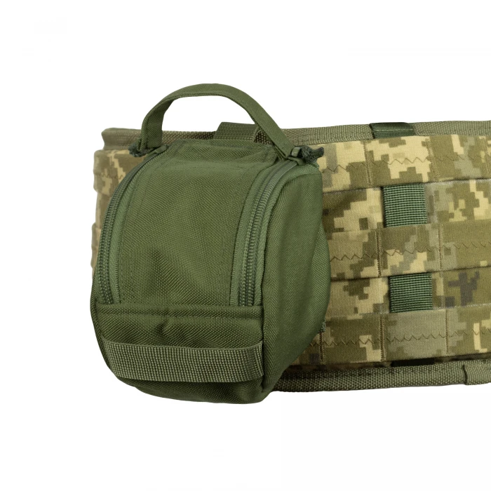 Подсумок для тактических наушников MOLLE Olive Подсумок для тактических наушников MOLLE Olive