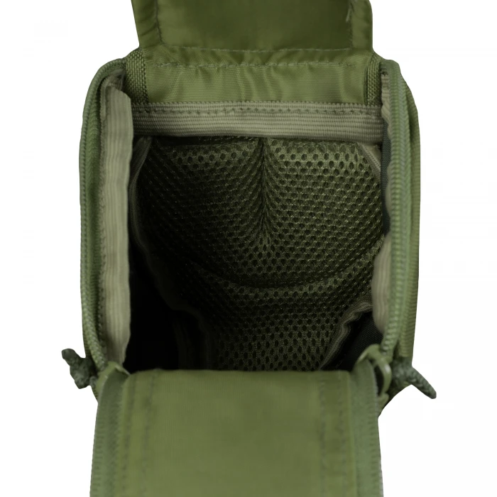 Подсумок для тактических наушников MOLLE Olive Подсумок для тактических наушников MOLLE Olive