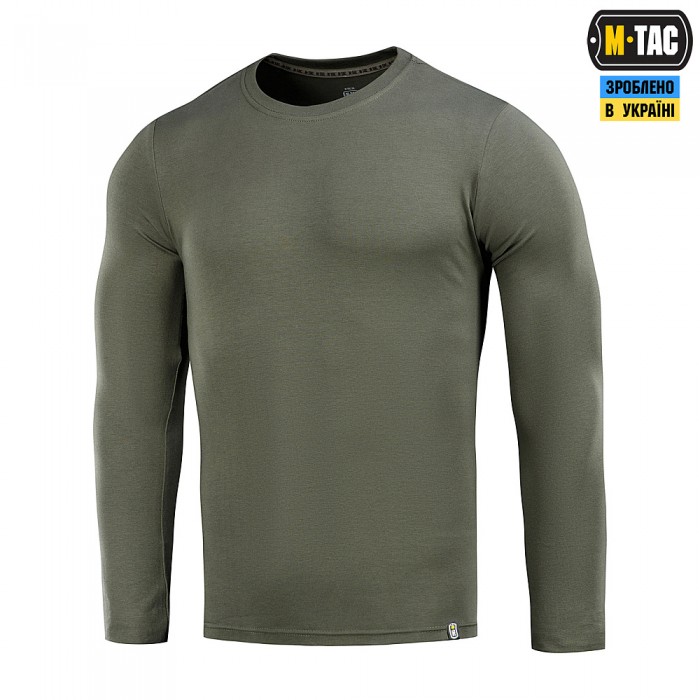 Футболка з довгим рукавом M-Tac 93/7, Black Футболка з довгим рукавом M-Tac 93/7, Black