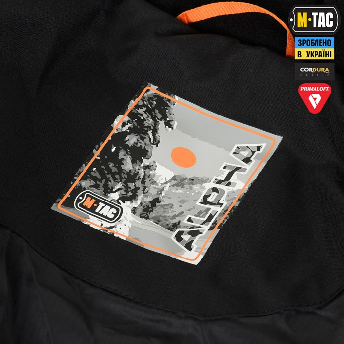 Куртка зимняя M-Tac Alpha Gen.III Pro Primaloft, Black Куртка зимняя M-Tac Alpha Gen.III Pro Primaloft, Black