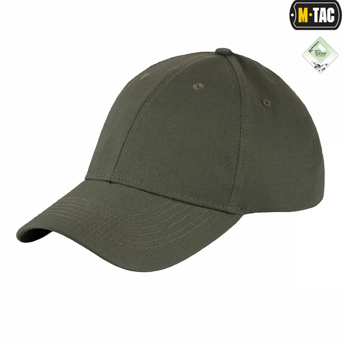 Бейсболка M-Tac Flex рип-стоп, Army Olive Бейсболка M-Tac Flex рип-стоп, Army Olive