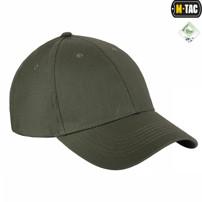 Бейсболка M-Tac Flex рип-стоп, Army Olive Бейсболка M-Tac Flex рип-стоп, Army Olive