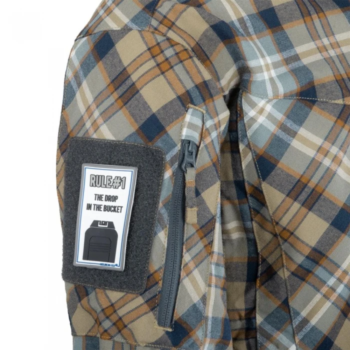 Сорочка Helikon-Tex MBDU FLANNEL SHIRT фланелева руда в клітинку, 3XL Сорочка Helikon-Tex MBDU FLANNEL SHIRT фланелева руда в клітинку, 3XL