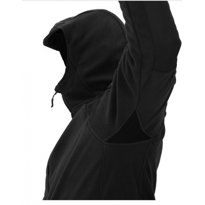 Флісова кофта Helikon-Tex Cumulus-Black, Black Флісова кофта Helikon-Tex Cumulus-Black, Black