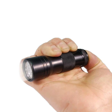 Ліхтарик MIL-TEC 12 LED (3 батарейки AAA) Чорний