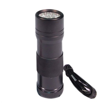 Фонарик MIL-TEC 12 LED (3 батарейки AAA) Черный