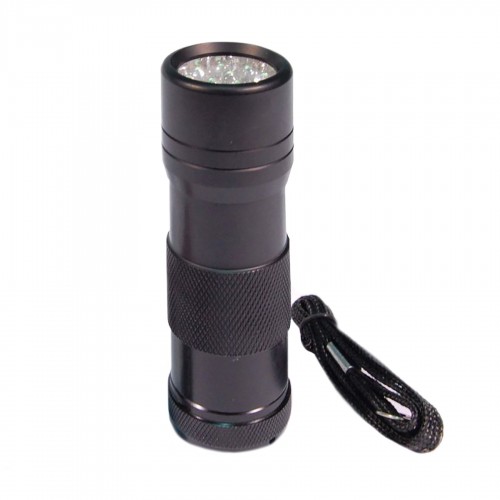 Фонарик MIL-TEC 12 LED (3 батарейки AAA) Черный