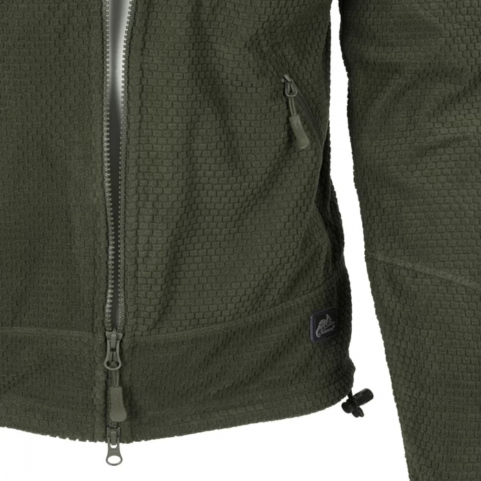 Флисовая кофта Helikon Alpha Tactical - Olive Green Флисовая кофта Helikon Alpha Tactical - Olive Green