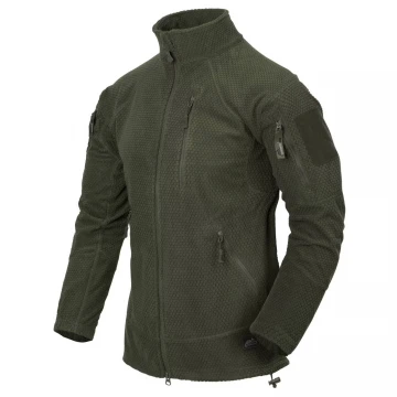 Флисовая кофта Helikon Alpha Tactical - Olive Green