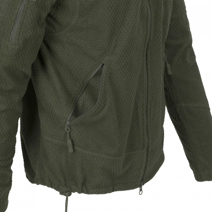 Флисовая кофта Helikon Alpha Tactical - Olive Green Флисовая кофта Helikon Alpha Tactical - Olive Green