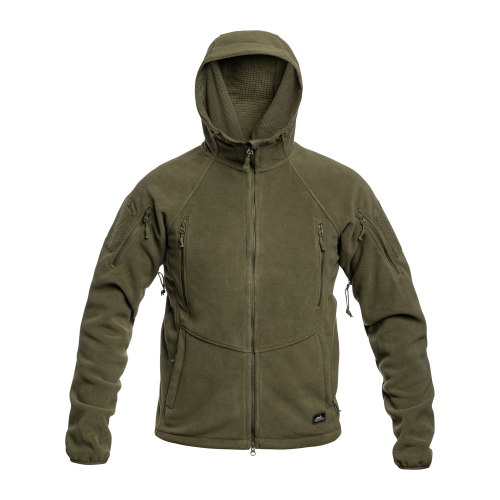 Флисовая кофта Helikon Patriot Mk2 Hybrid Fleece - Olive Green