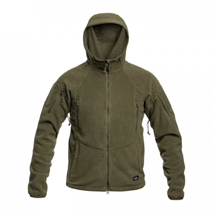 Флисовая кофта Helikon Patriot Mk2 Hybrid Fleece - Olive Green Флисовая кофта Helikon Patriot Mk2 Hybrid Fleece - Olive Green