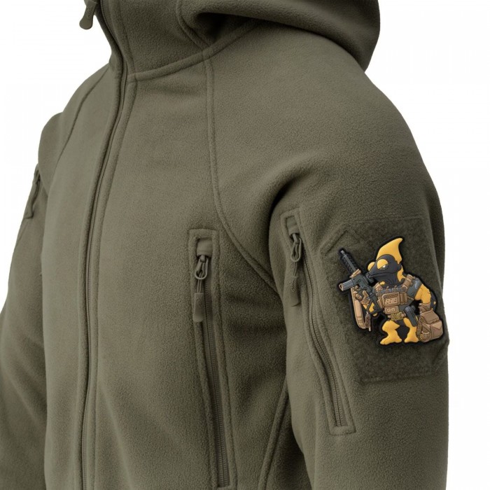 Флисовая кофта Helikon Patriot Mk2 Hybrid Fleece - Olive Green Флисовая кофта Helikon Patriot Mk2 Hybrid Fleece - Olive Green