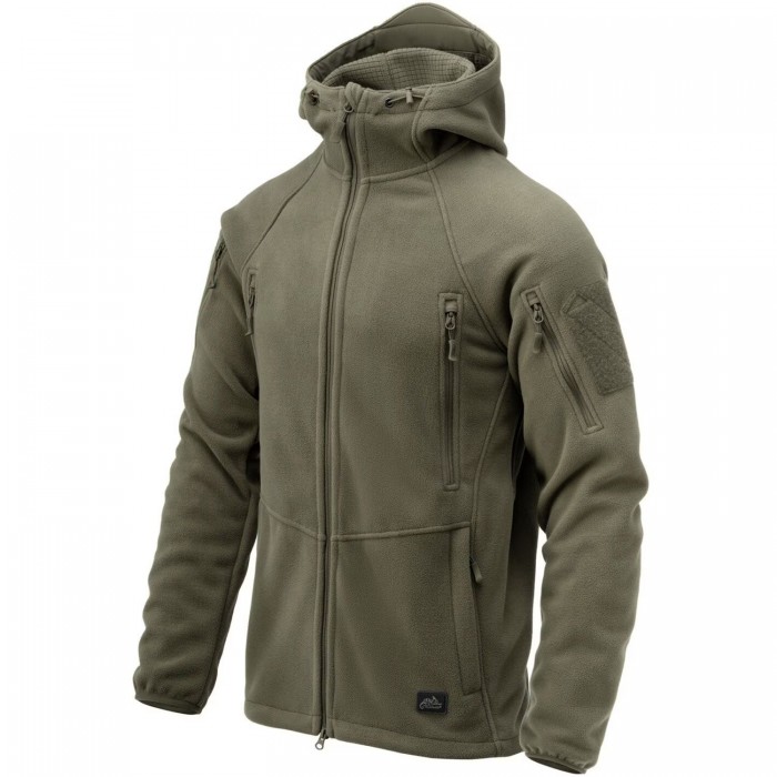 Флисовая кофта Helikon Patriot Mk2 Hybrid Fleece - Olive Green Флисовая кофта Helikon Patriot Mk2 Hybrid Fleece - Olive Green