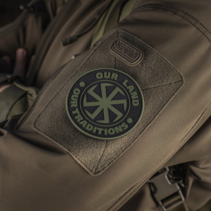 M-Tac нашивка Our Land PVC Olive M-Tac нашивка Our Land PVC Olive