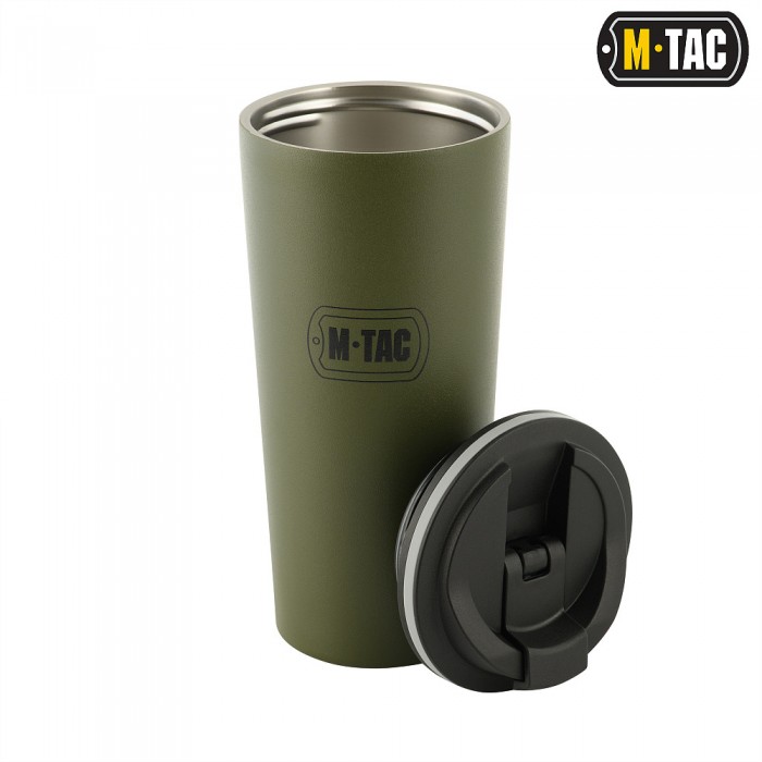M-Tac термокружка з клапаном 450 мл - Olive M-Tac термокружка з клапаном 450 мл - Olive