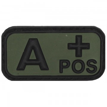 Нашивка група крові A(II) Rh+ Olive