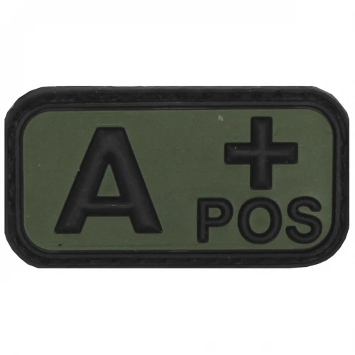 Нашивка група крові A(II) Rh+ Olive