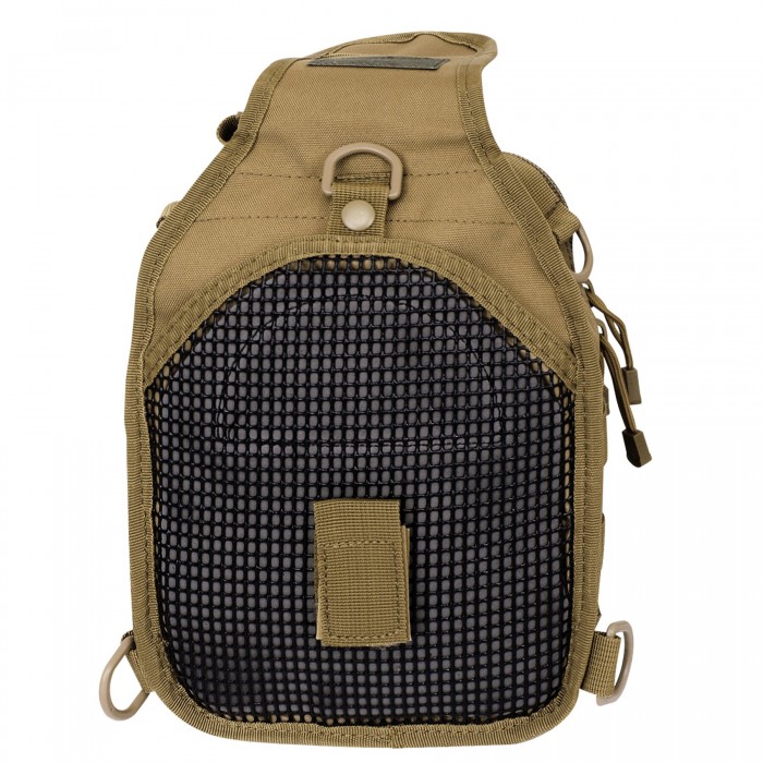 Рюкзак однолямочний MFH Shoulder Bag Coyote Tan Рюкзак однолямочний MFH Shoulder Bag Coyote Tan