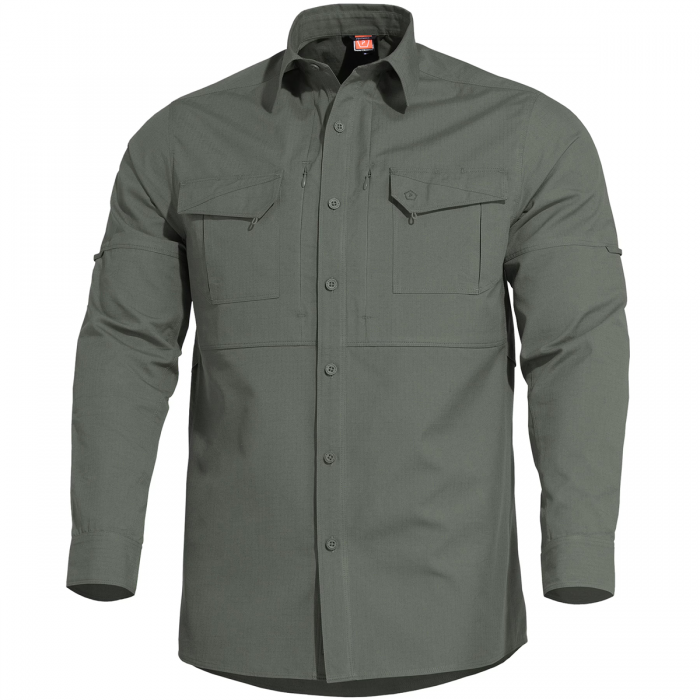 Сорочка Pentagon Plato Long Sleeve - Camo Green Сорочка Pentagon Plato Long Sleeve - Camo Green