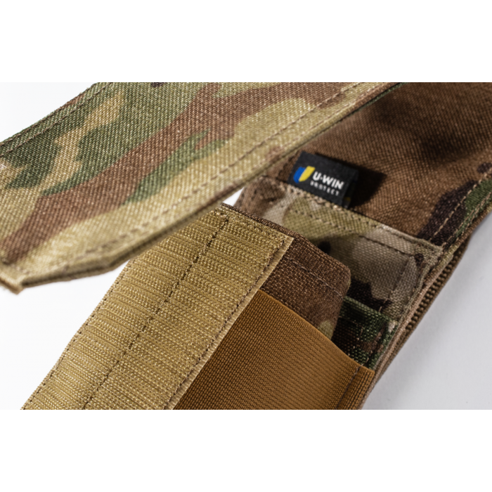 Подсумок под два магазина АК/AR на липучке U-WIN BASE, MultiCam Подсумок под два магазина АК/AR на липучке U-WIN BASE, MultiCam