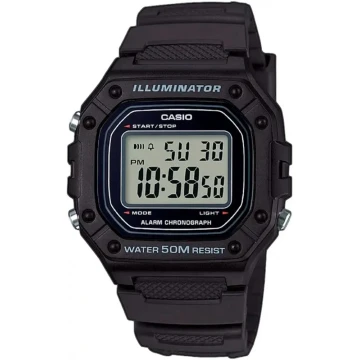 Годинник Casio W-218H-1AVEF, Black